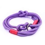 Retrieverleine aus PPM-Seil lilac/pink