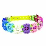 4UniqueDogs Halsband Paracord Flower Power