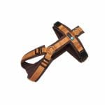 Anny-X Brustgeschirr Fun braun / bernstein