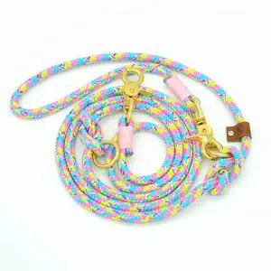 4UniqueDogs.com_Hundeleine_Basic_BubbleGum_Rose