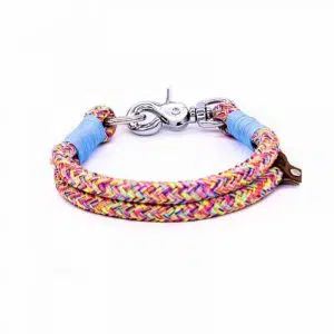 4UniqueDogs Seil-Halsband Konfetti