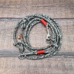 Hundeleine aus PPM-Seil Noise/Red 8mm