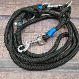 4UniqueDogs Basic Schwarz Blau