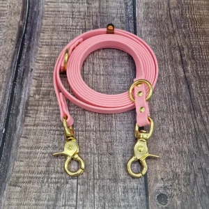 4UniqueDogs_Beagle_Führleine_Biothane_13mm_Pastell_Rosa