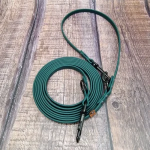 4UniqueDogs_Chihuahua_Führleine_Biothane_Dunkelgrün