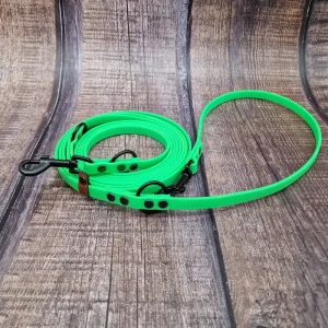 4UniqueDogs_Chihuahua_Führleine_Biothane_Neon_Grün