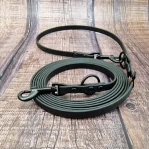 4UniqueDogs_Chihuahua_Führleine_Biothane_Schwarz