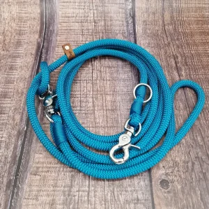4UniqueDogs_Führleine_Aqua