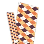 PrintThane DiamondOrangeMauve