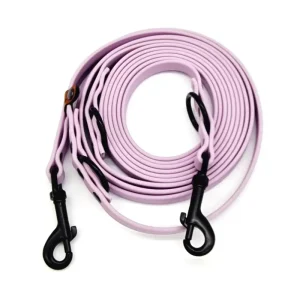 Biothane Hundeleine Pastelllila 3m 3-fach verstellbar