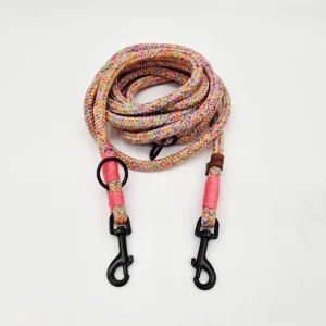 Hundeleine Flower Power 3m 2-fach stufenlos verstellbar