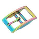 Doppelstegschnalle NeoChrome mit Lasergravur